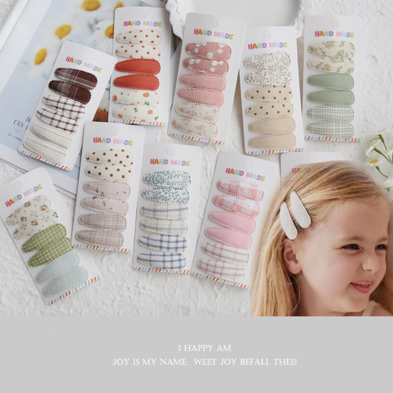 Hair Clipper - Handmade Snap Clips for Baby Hair
