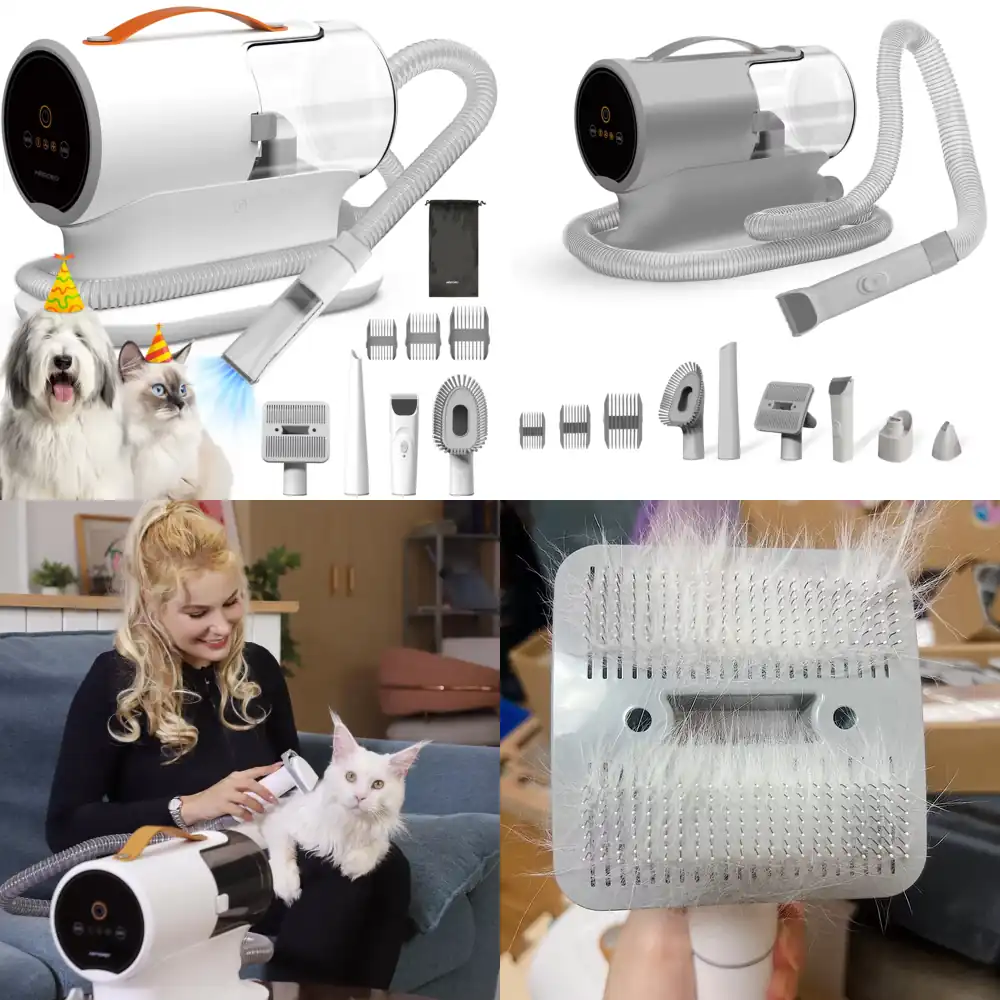 Hair Clipper - AIRROBO USA Ship Pet Grooming Vacuum
