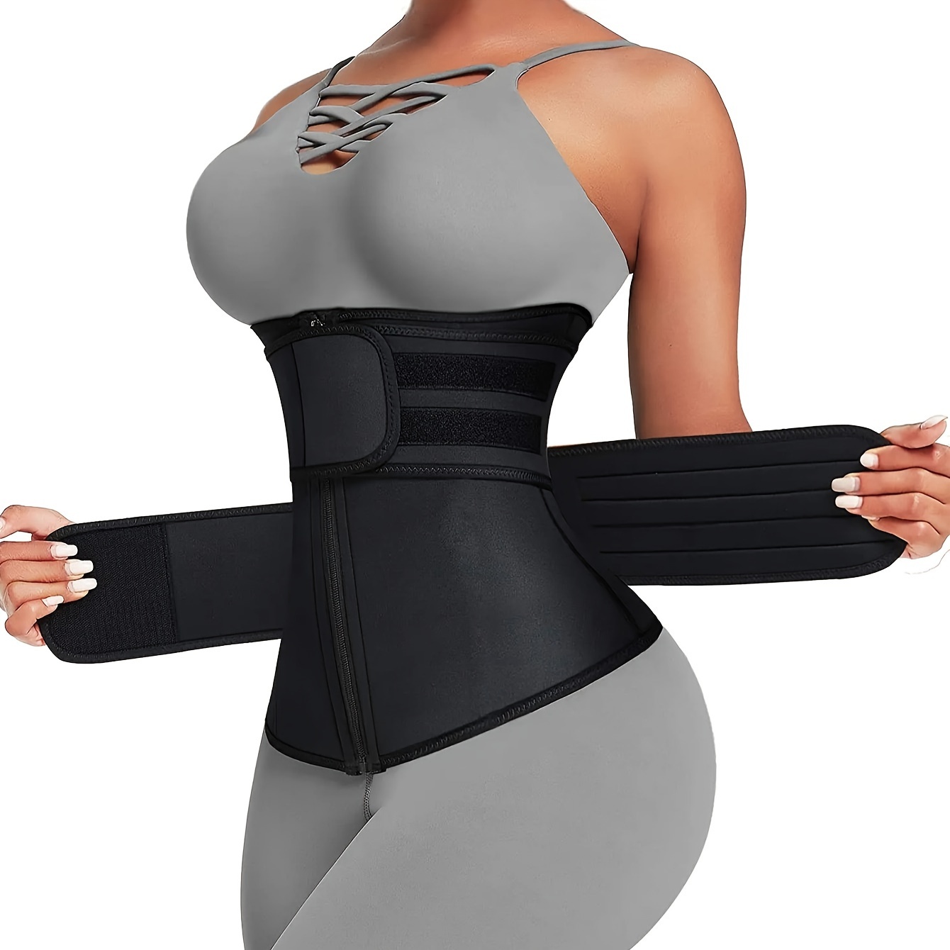 Body Trimmer - Women Waist Trainer Belt Double Strap