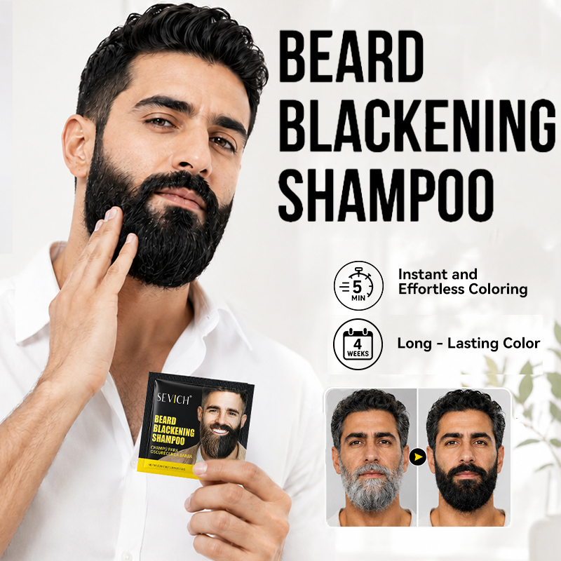 Shaving Cream - 10-Pack Natural Black Beard Hair Dye