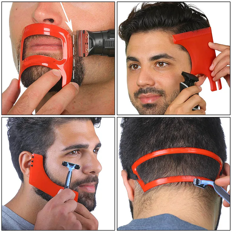 2/4Pcs Men's Beard Combs Hair  - Beard Trimmer ulasan dan harga