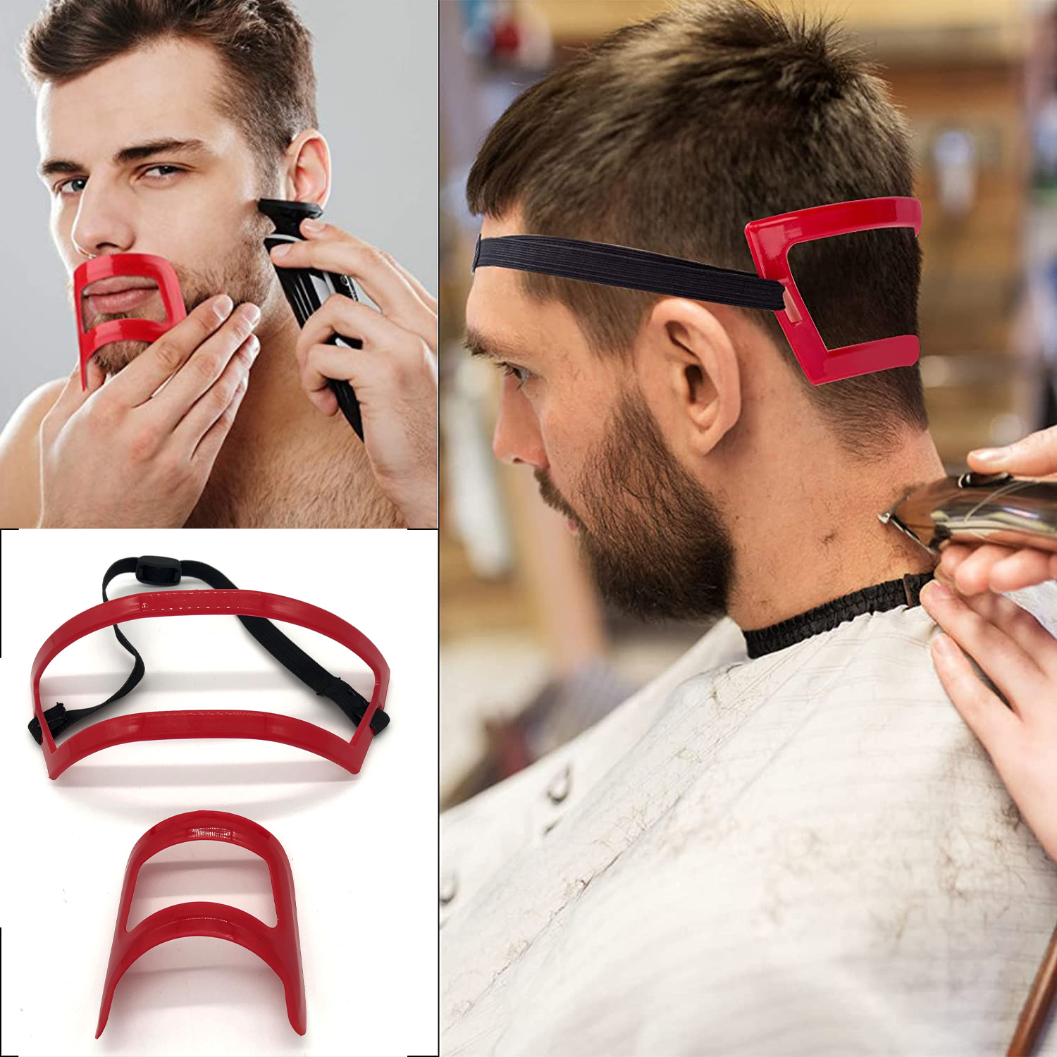 2/4Pcs Men's Beard Combs Hair  - Beard Trimmer ulasan dan harga