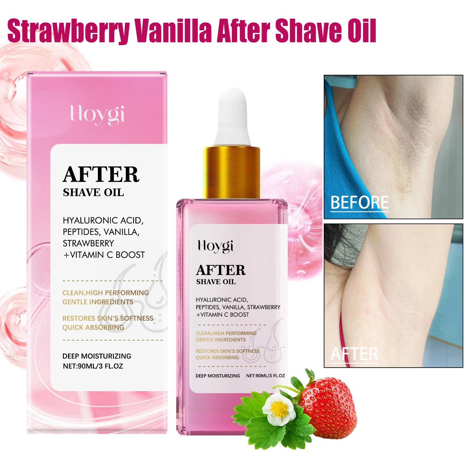 After Shave Oil Strawberry Sce - Shaving Cream ulasan dan harga