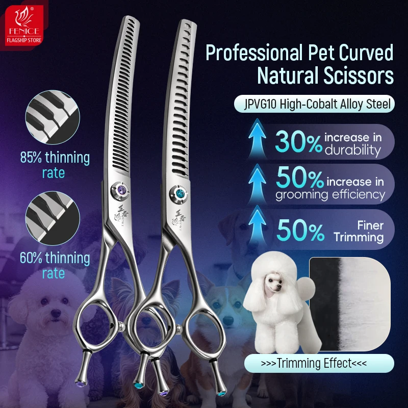 Fenice King Series 7 Inch VG10 - Grooming Scissors ulasan dan harga