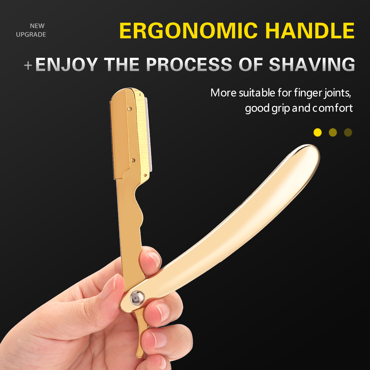 Silver Men Shaving Barber Tool - Aftershave ulasan dan harga