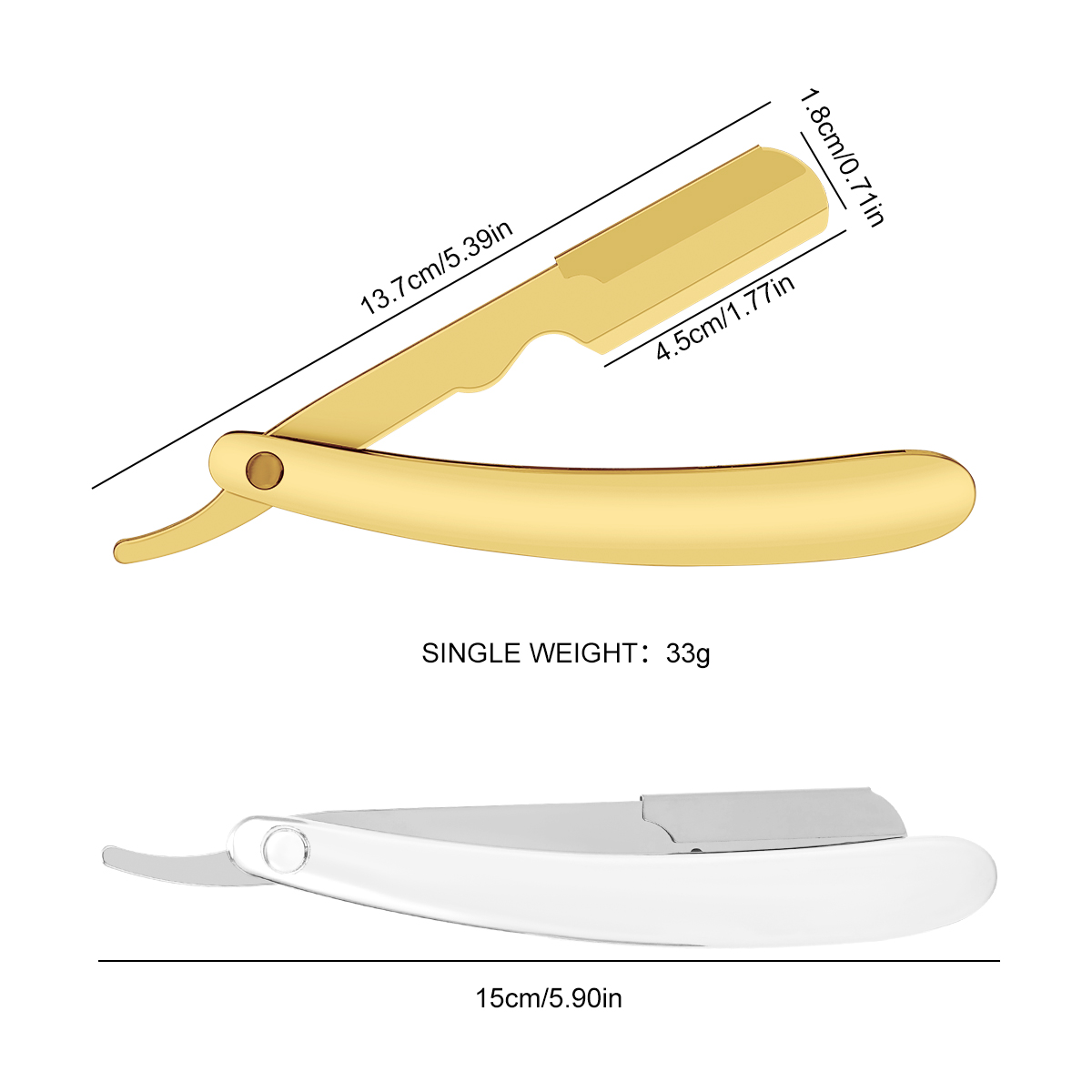 Silver Men Shaving Barber Tool - Aftershave ulasan dan harga