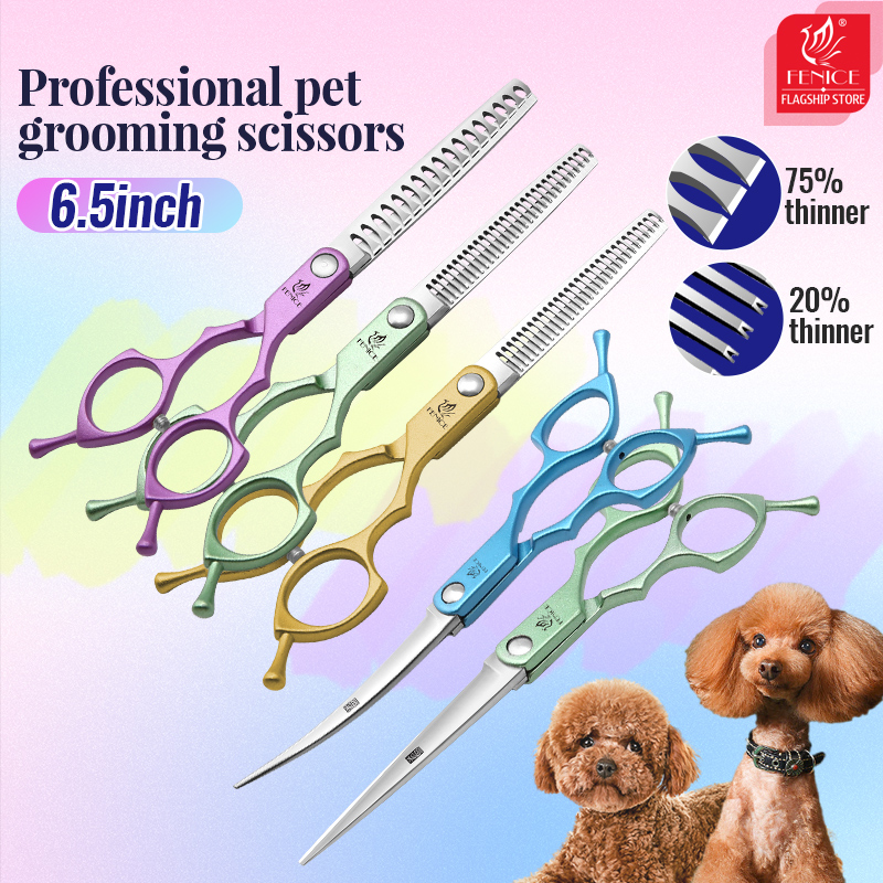 Fenice 6.5 Inch Professional D - Grooming Scissors ulasan dan harga