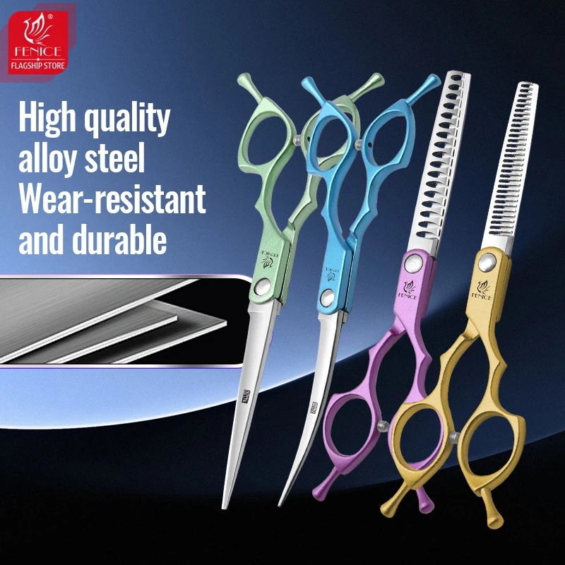 Fenice 6.5 Inch Professional D - Grooming Scissors ulasan dan harga