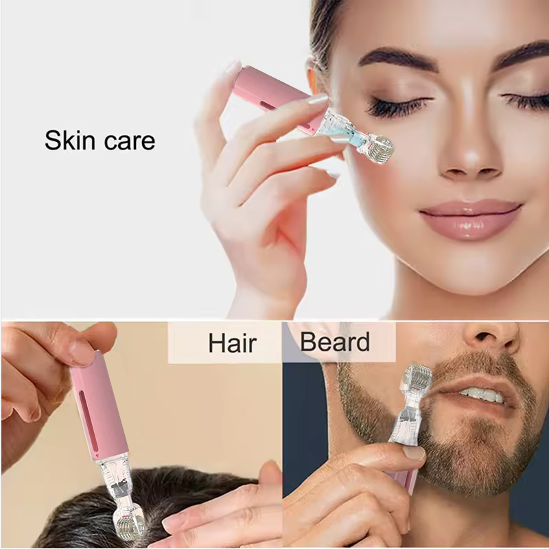Women Facial Lip Derma Roller  - Beard Oil ulasan dan harga