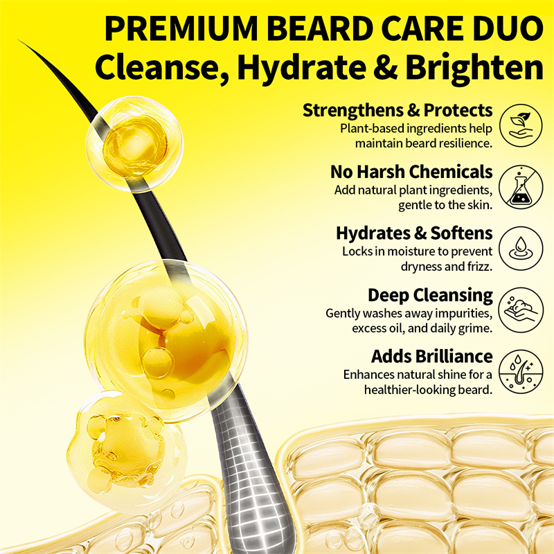Men Beard Oil Kit Beard Moistu - Shaving Cream ulasan dan harga