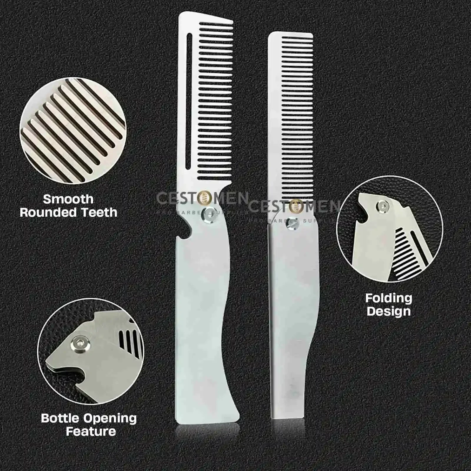 New Type 1/2PCS Portable Steel - Beard Oil ulasan dan harga