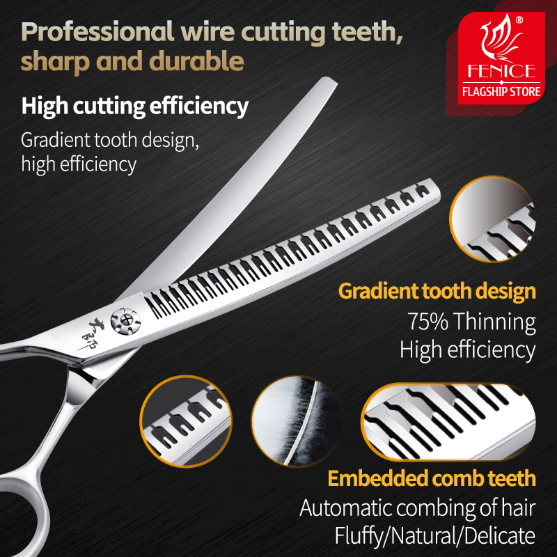 Fenice Professional Left-Hande - Grooming Scissors ulasan dan harga