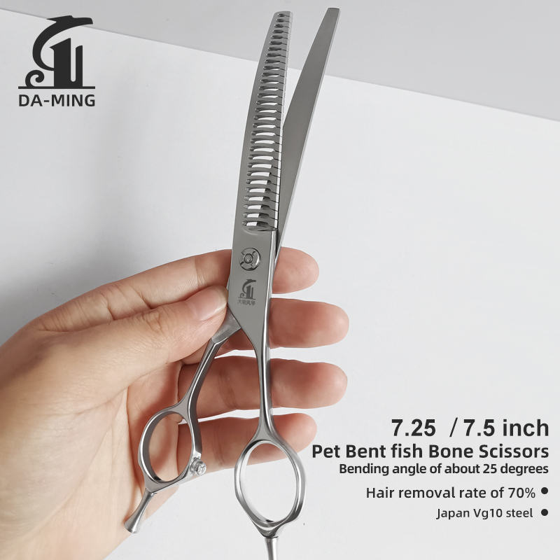 Dog Grooming Fishbone Scissors - Grooming Scissors ulasan dan harga