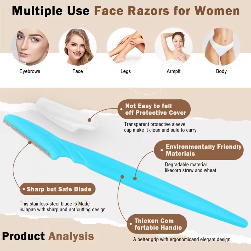 5/10/30/40pcsbrow Razor and Fa - Aftershave ulasan dan harga
