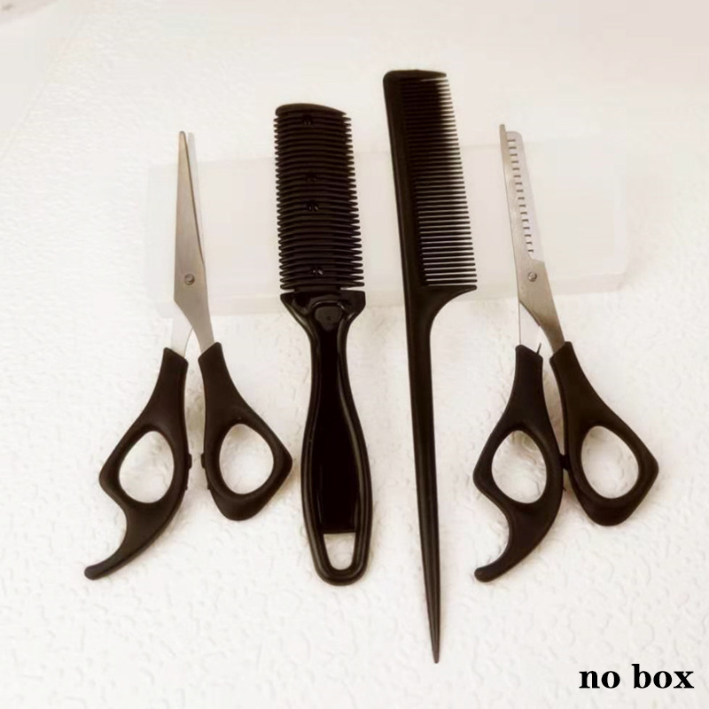 New【4PCS Hair Scissors Hairdre - Grooming Scissors ulasan dan harga