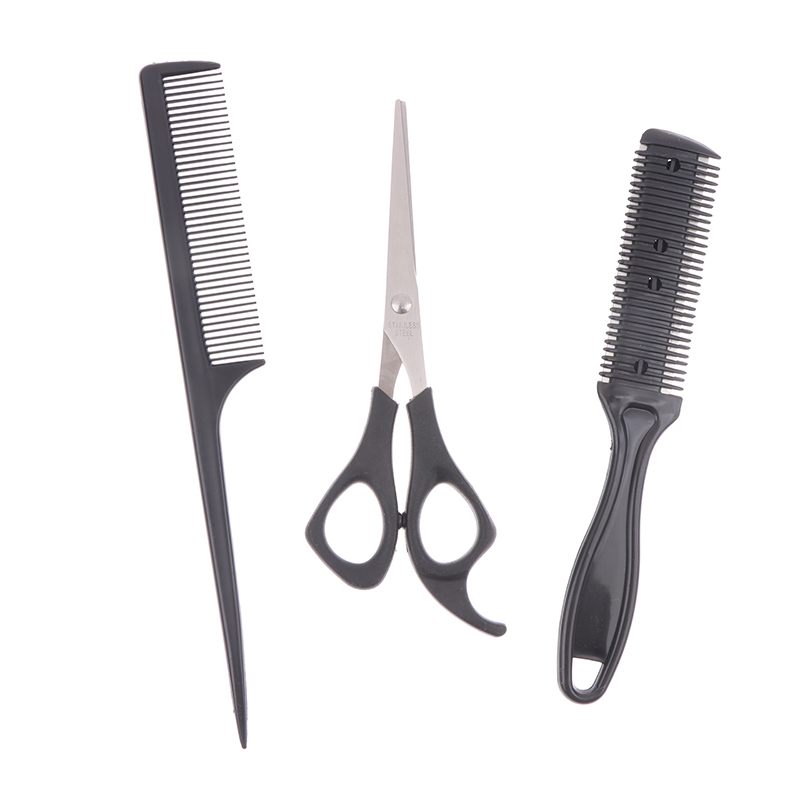 New【4PCS Hair Scissors Hairdre - Grooming Scissors ulasan dan harga