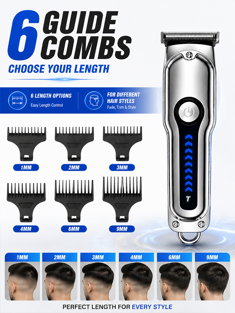 Men Hair Clipper T-Blade Cordl - Beard Trimmer ulasan dan harga