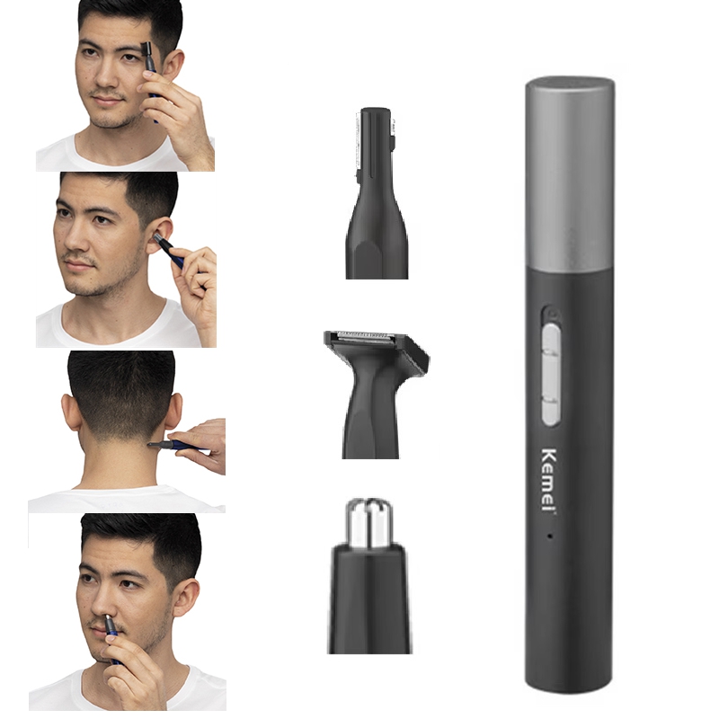 Kemei Pro Rechargeable Nose Ha - Body Trimmer ulasan dan harga