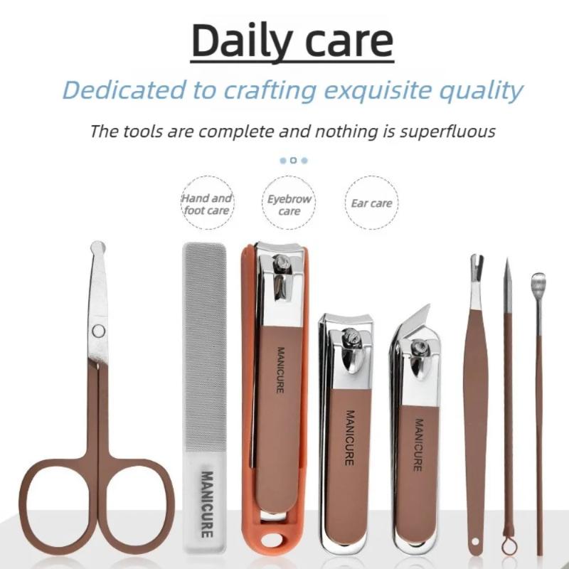 Nail Care Kit Anti-Splatter Ma - Mens Grooming Travel Kit ulasan dan harga