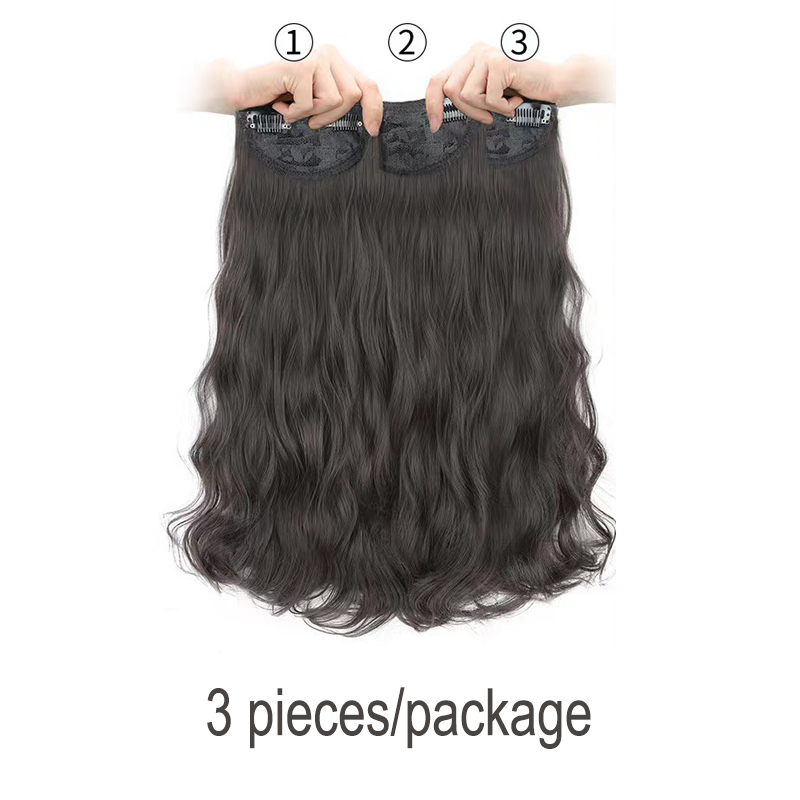 24 Inch Synthetic Clip-In Hair - Hair Clipper ulasan dan harga