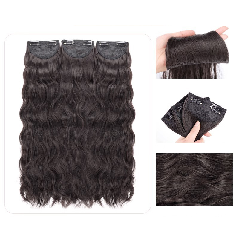 24 Inch Synthetic Clip-In Hair - Hair Clipper ulasan dan harga