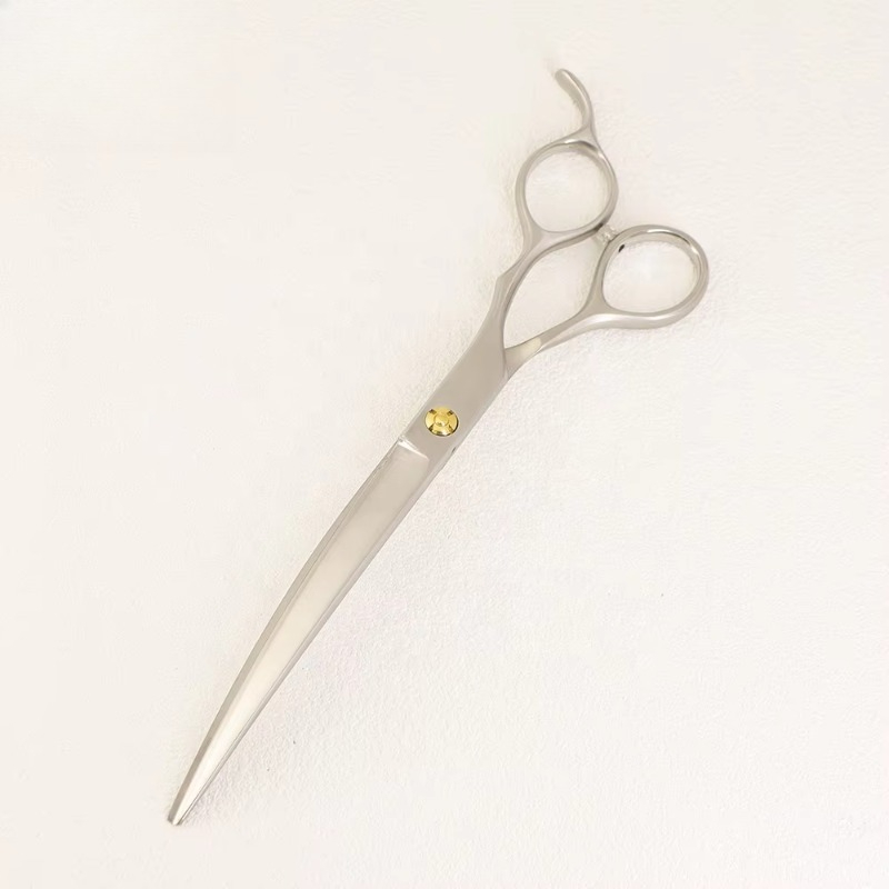 High Quality 7.5 Inch Curved P - Grooming Scissors ulasan dan harga