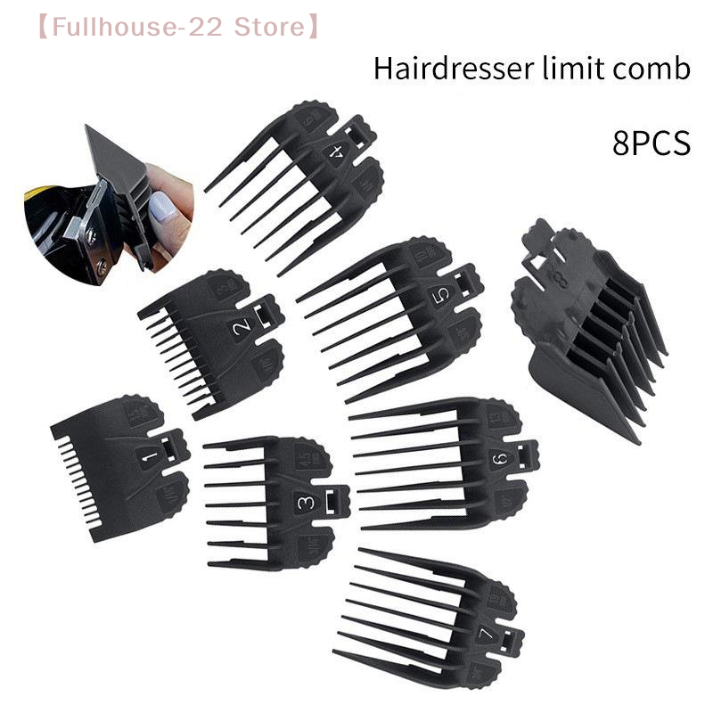【MAX-22】8Pcs/Set Universal Hai - Hair Clipper ulasan dan harga