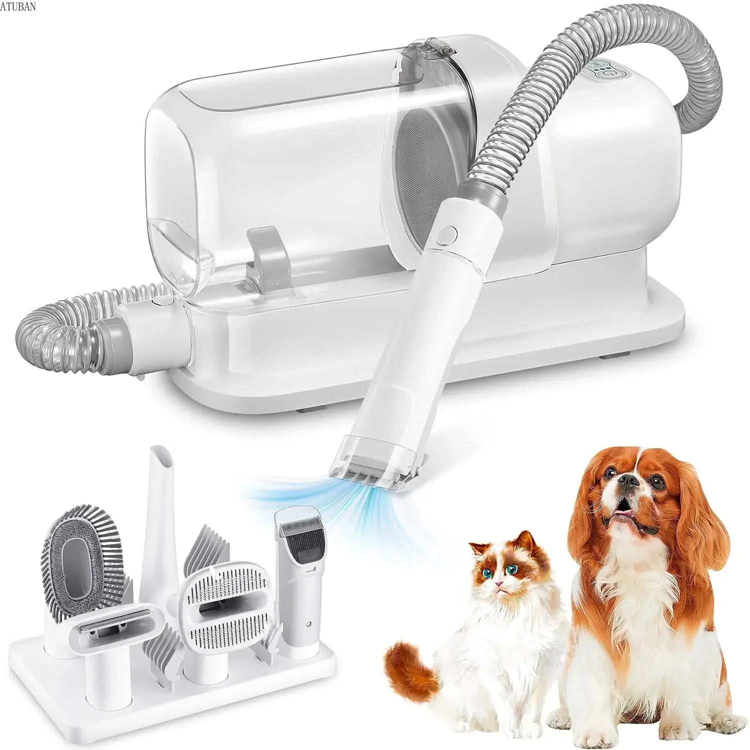 STLFLuxury Dog Grooming Kit wi - Grooming Kit ulasan dan harga