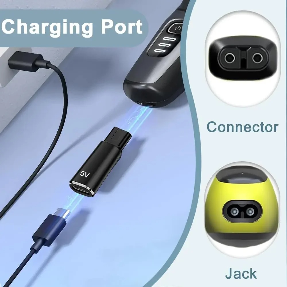 5V Shaver Charger USB Adapter  - Beard Trimmer ulasan dan harga