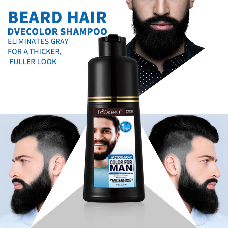 New Beard and Hair Dye Shampoo - Shaving Cream ulasan dan harga