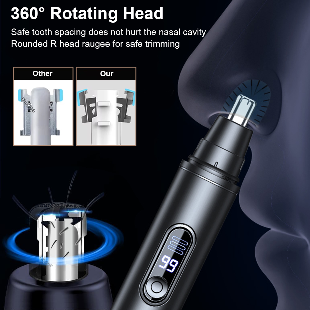Electric Nose Hair Trimmer USB - Nose Trimmer ulasan dan harga
