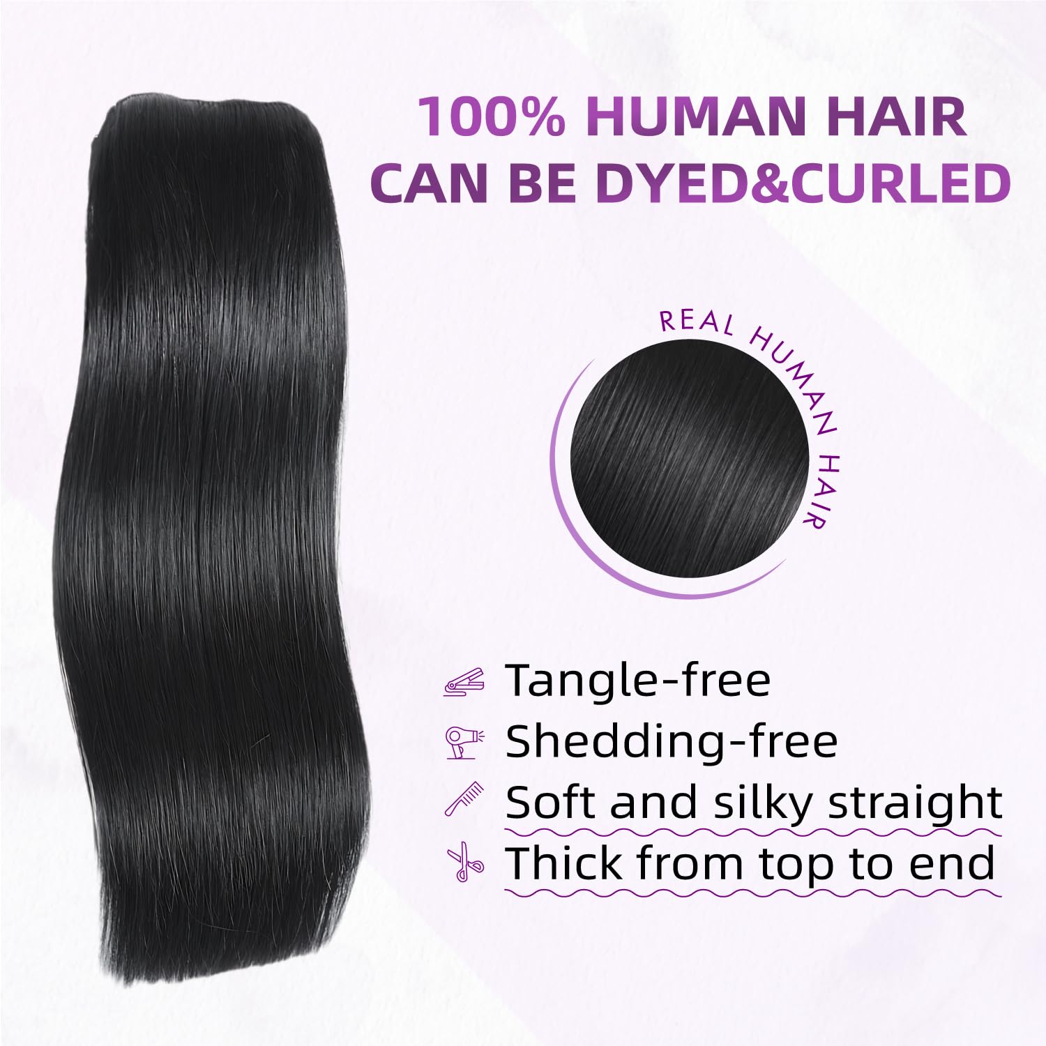 Clip in Hair Extensions Real H - Hair Clipper ulasan dan harga