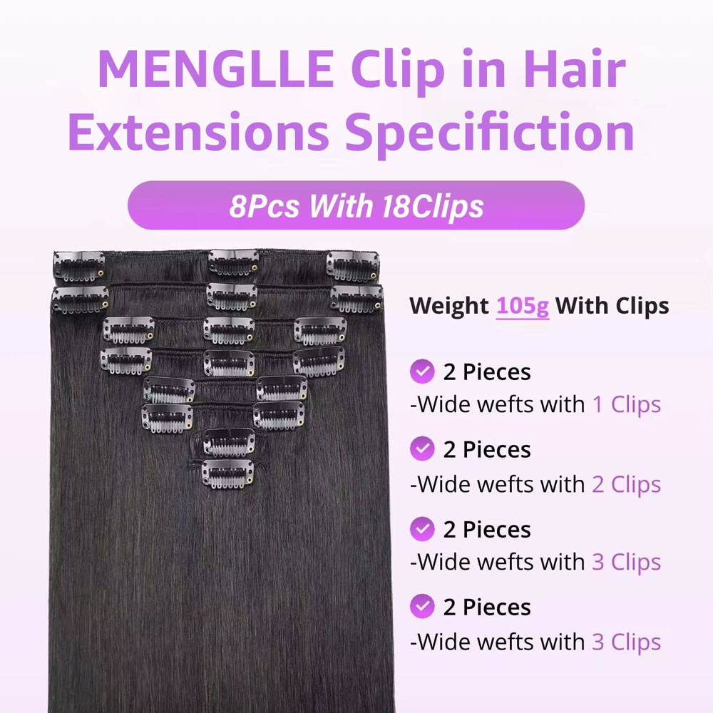 Clip in Hair Extensions Real H - Hair Clipper ulasan dan harga
