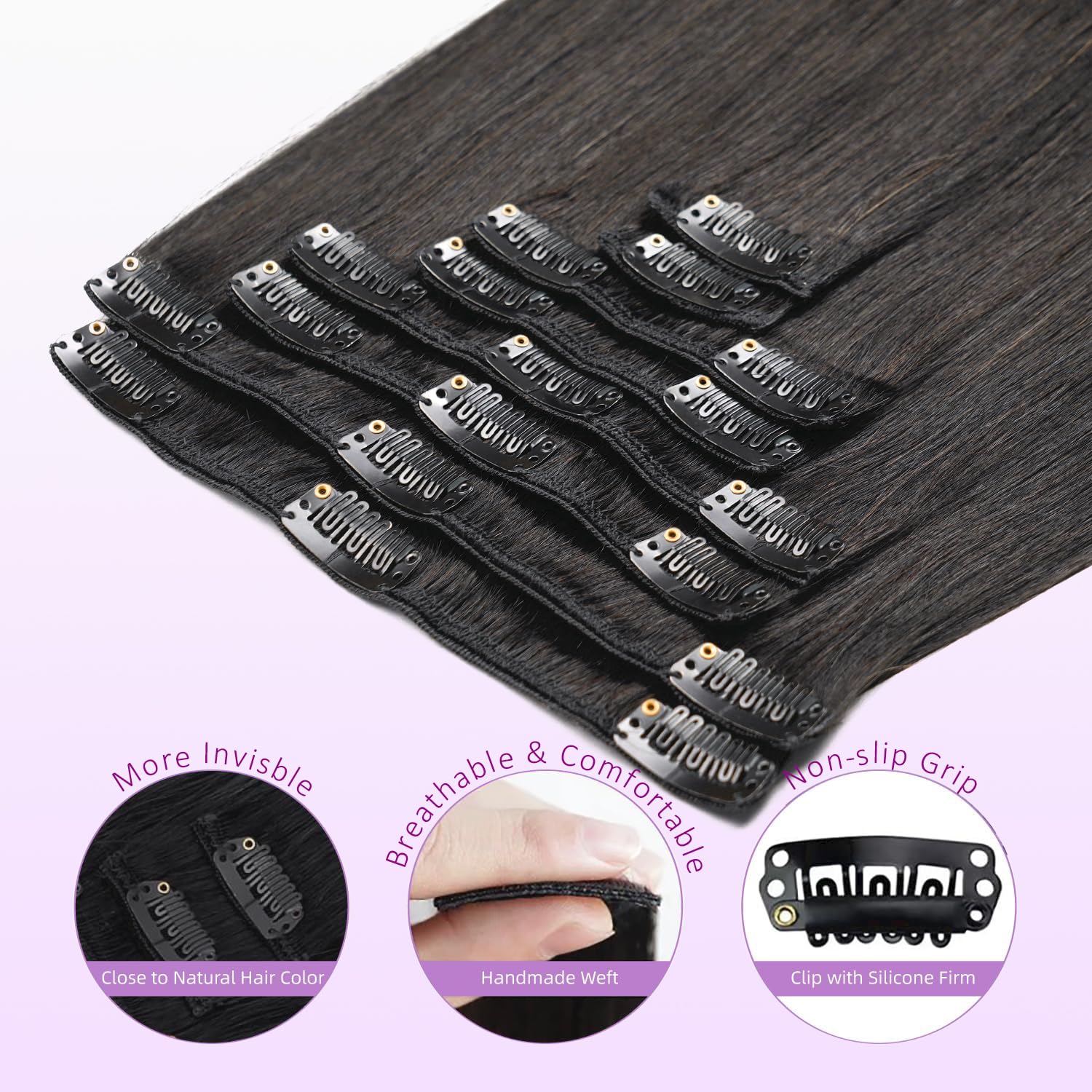 Clip in Hair Extensions Real H - Hair Clipper ulasan dan harga