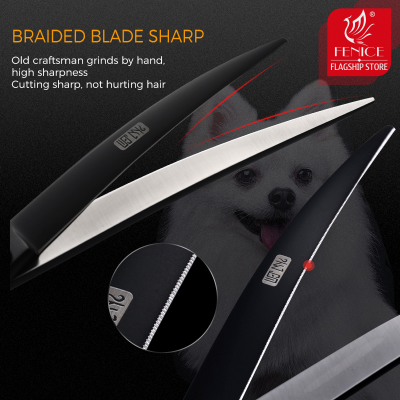 Fenice Professional 7 Inch Cur - Grooming Scissors ulasan dan harga