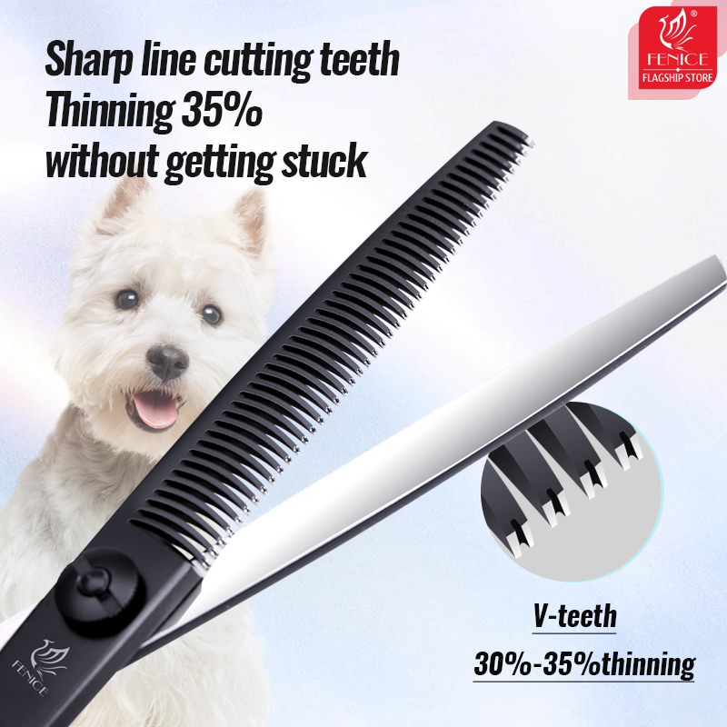 Fenice Professional 7 Inch Cur - Grooming Scissors ulasan dan harga