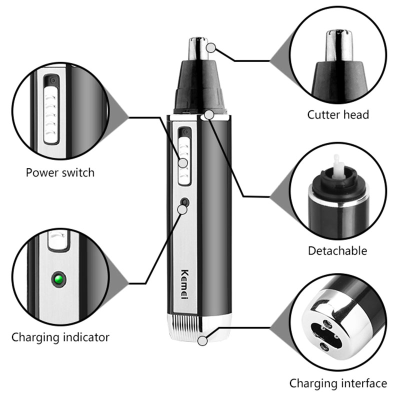 Keme 4in1 Nose Hair Trimmer Fo - Body Trimmer ulasan dan harga