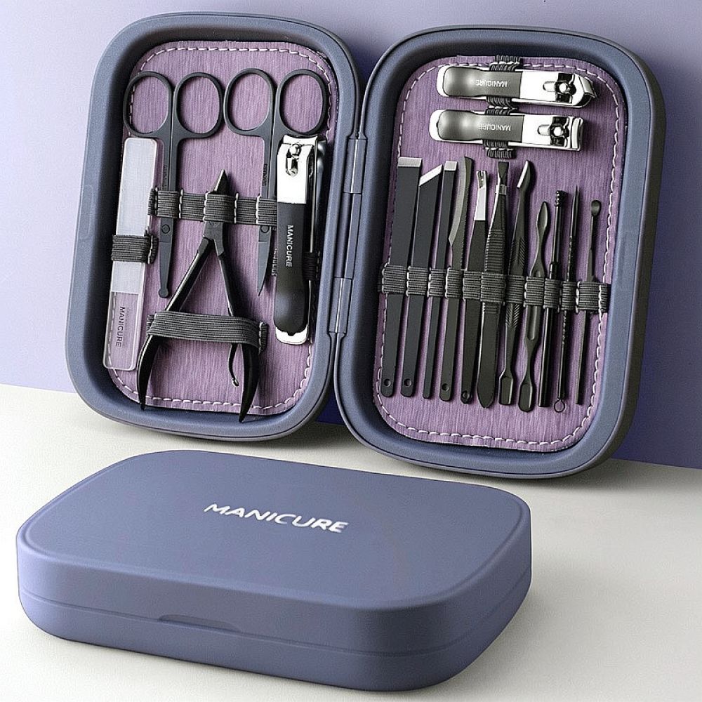 Professional Nail Scissors Set - Mens Grooming Travel Kit ulasan dan harga