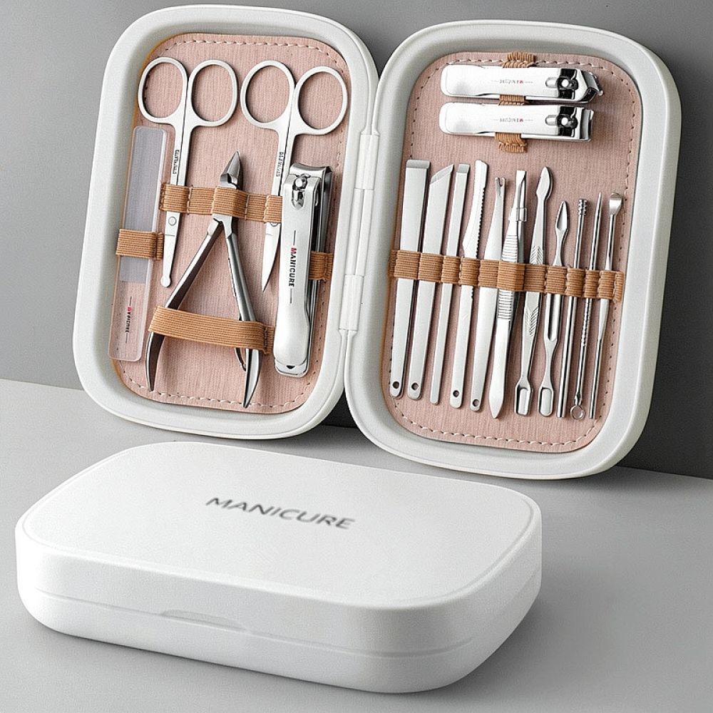 Professional Nail Scissors Set - Mens Grooming Travel Kit ulasan dan harga