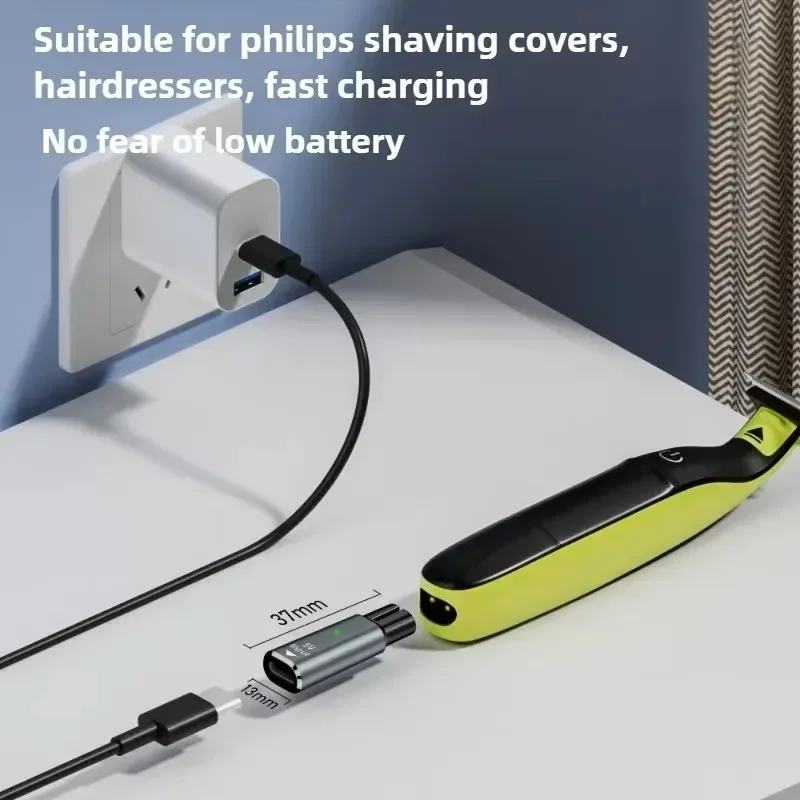 5V Type-C Shaver Adapter Charg - Body Trimmer ulasan dan harga