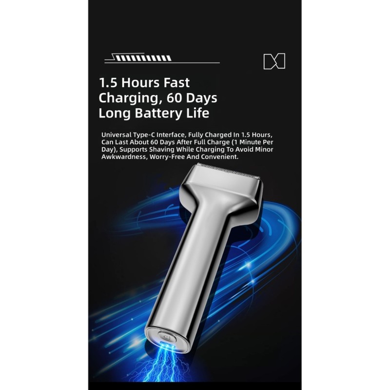 AT28-USB Rechargeable Wet/Dry  - Mens Grooming Travel Kit ulasan dan harga