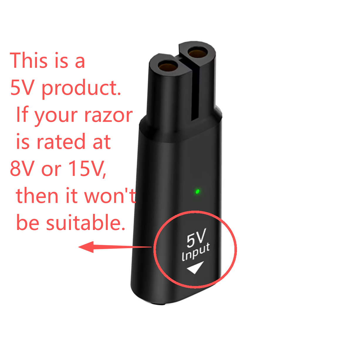 5V 15V USB Type C Charging Ada - Electric Shaver Rotary ulasan dan harga