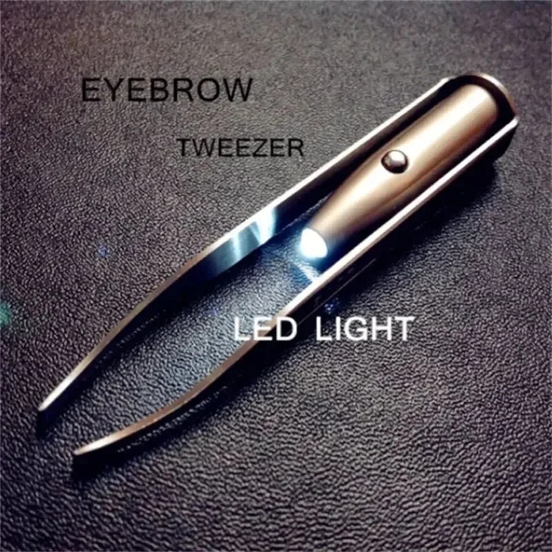 Lighted Stainless Steel Tweeze - Grooming Kit ulasan dan harga
