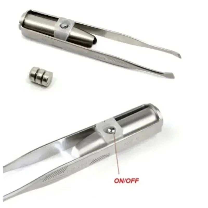 Lighted Stainless Steel Tweeze - Grooming Kit ulasan dan harga