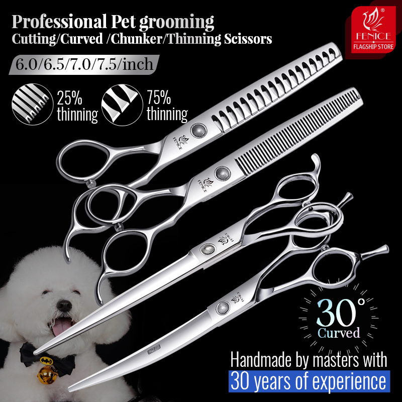 Fenice 6//6.5/7/7.5 Inch Profe - Grooming Scissors ulasan dan harga