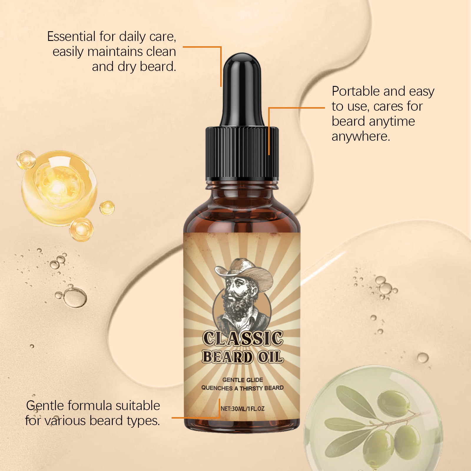 Beard Growth Care Essential Oi - Beard Oil ulasan dan harga